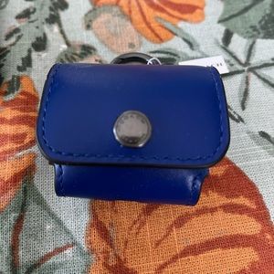 Coach Blue Air Pod Holder